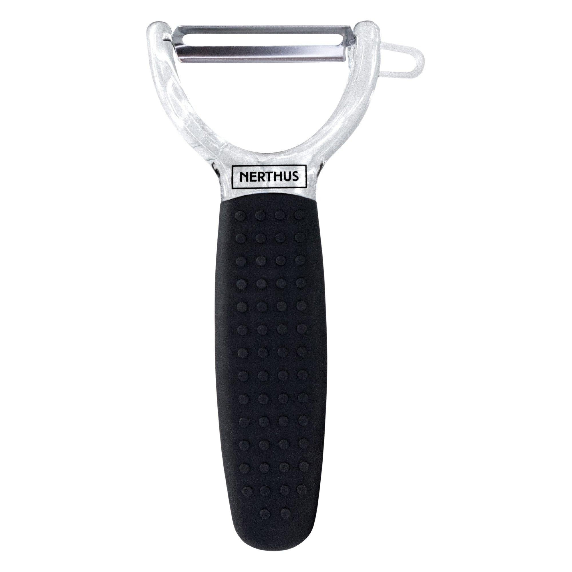 Set de peladores de acero inoxidable con mango ergonómico