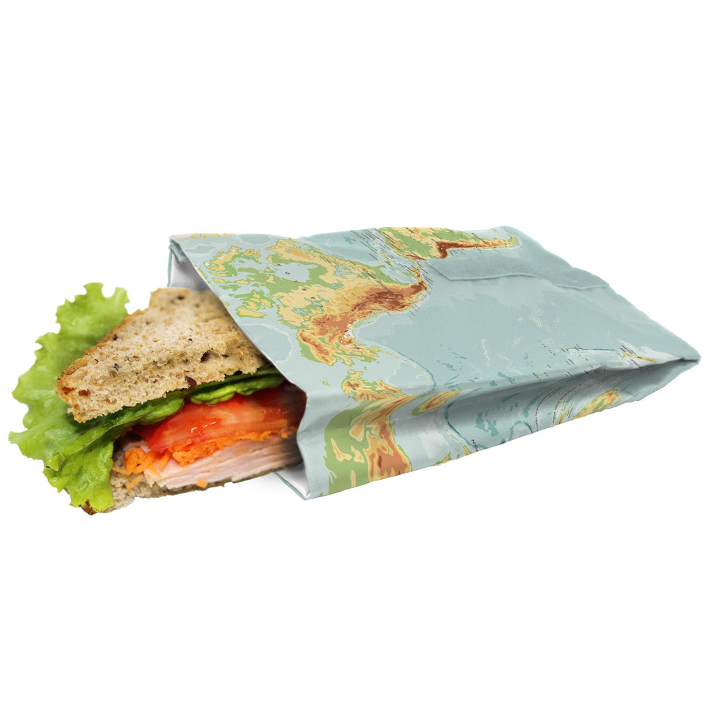 Bolsa Reutilizable para Sándwich Plegable