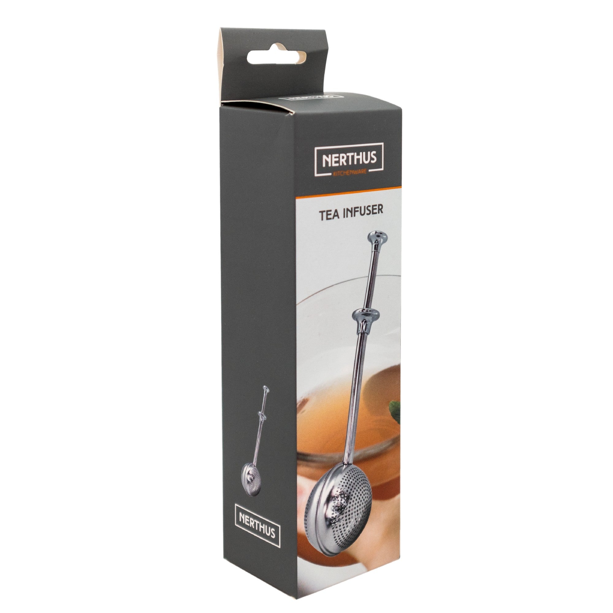 Infusor de Té Apertura de Botón