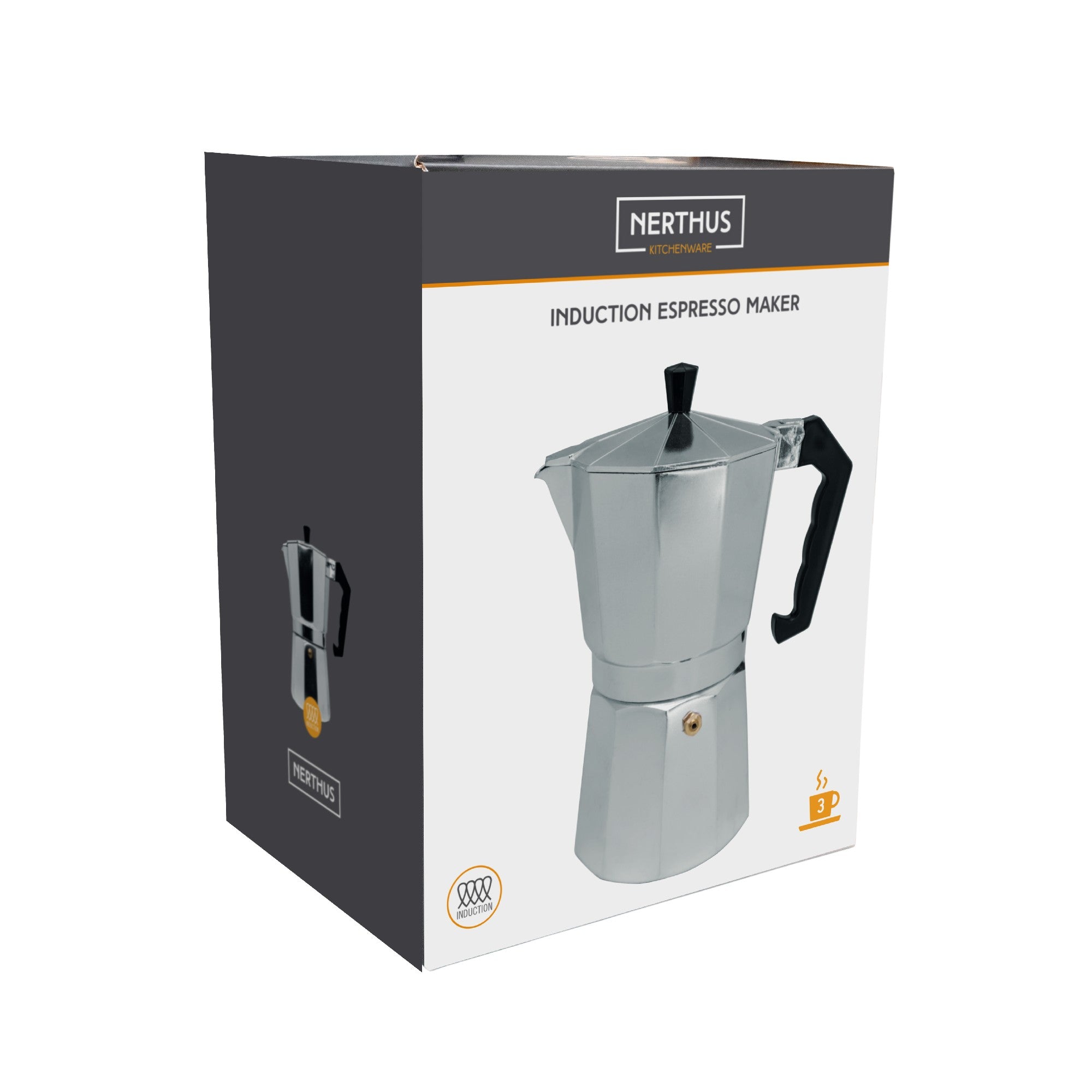 Cafetera Italiana de Inducción Clásica