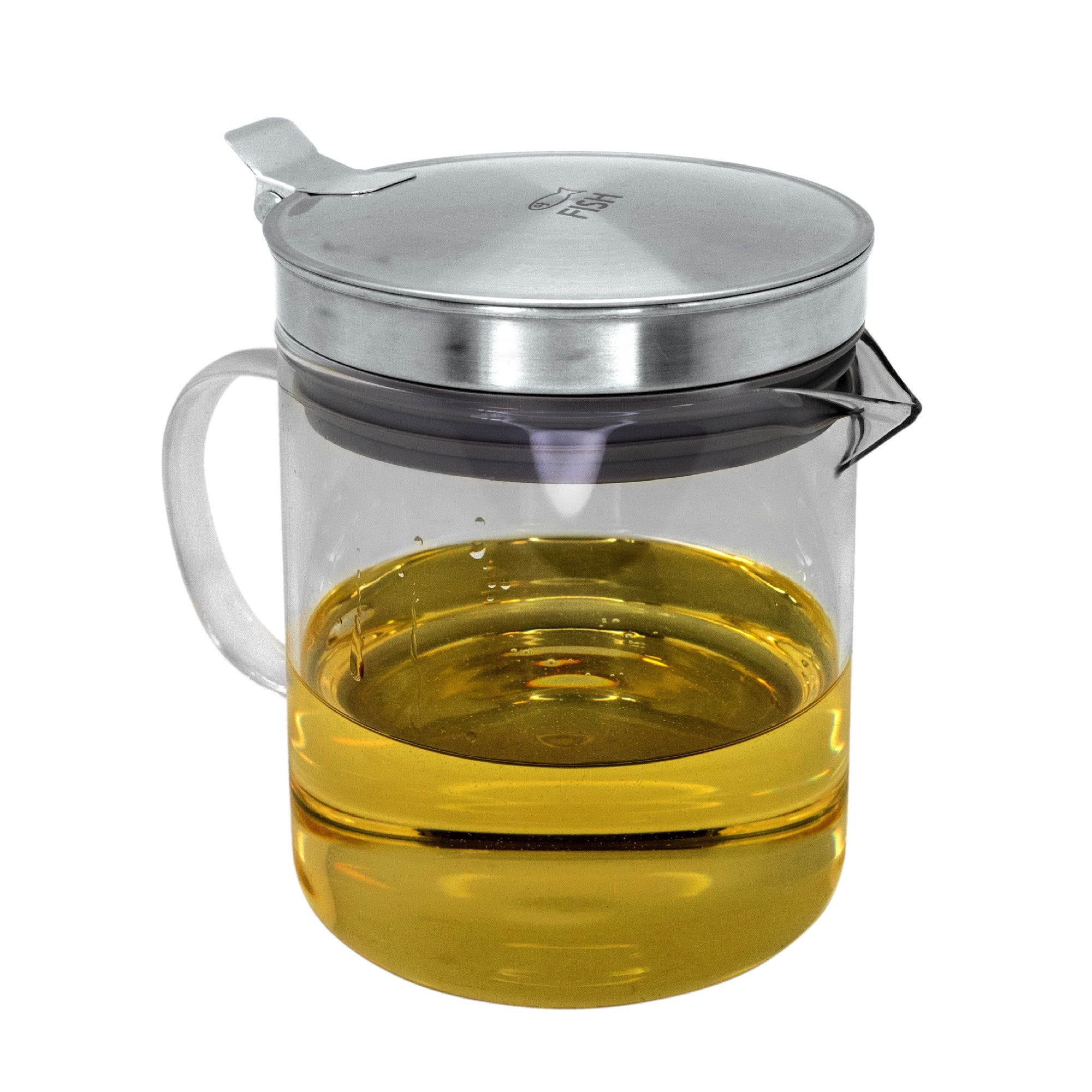 Grasera de Cristal 500 ml con Filtro