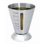 Vasito Medidor Top Cocktail 75/15 ml Inox