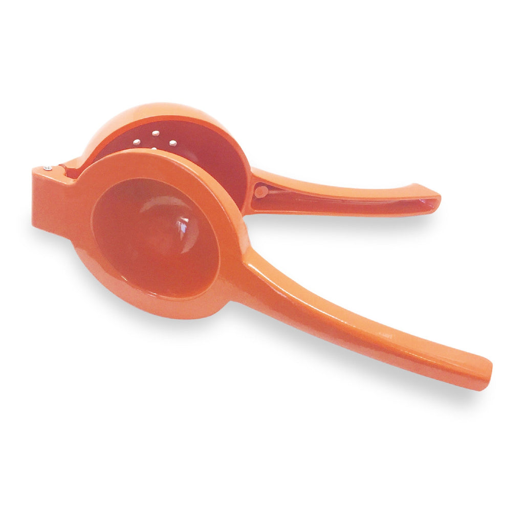 Exprimidor Manual Acero Inoxidable Naranja