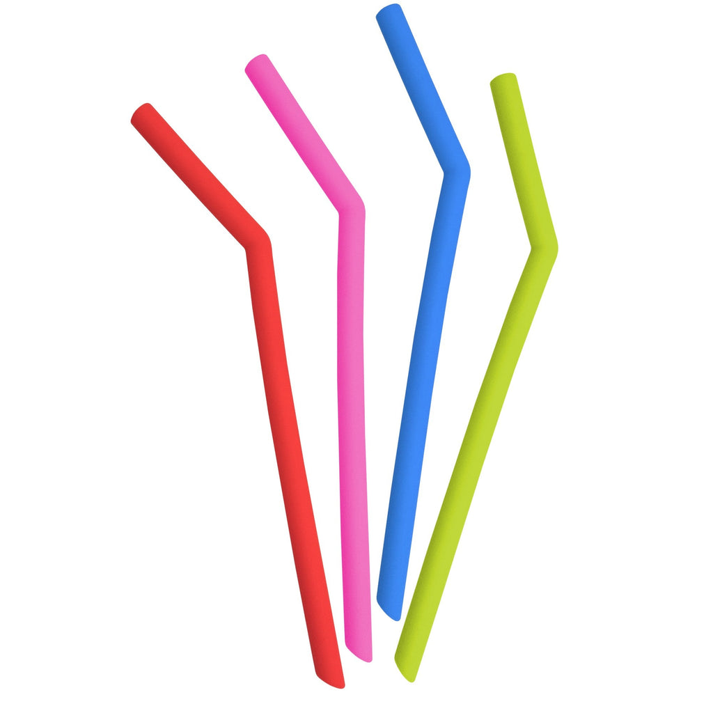 Set 4 pajitas para postres Reutilizables