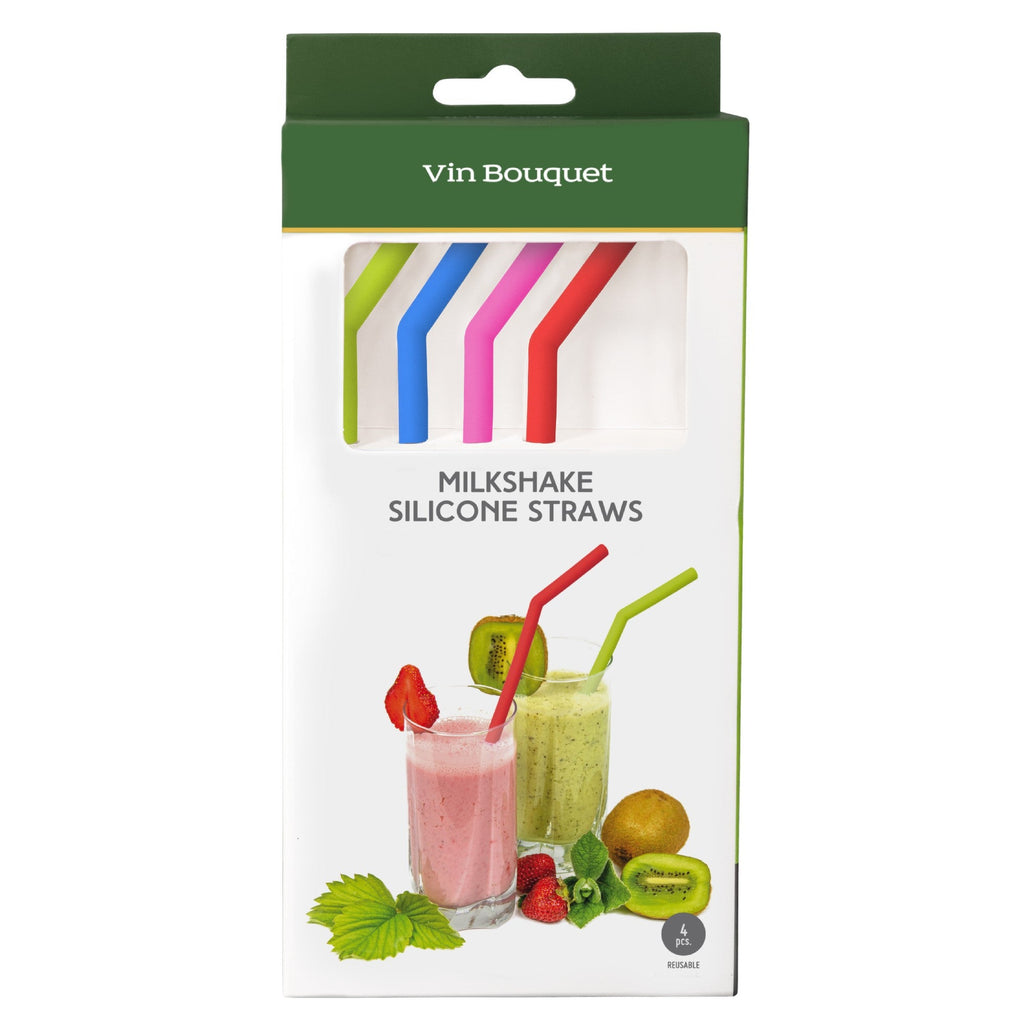 Set 4 pajitas para postres Reutilizables