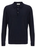 John Smedley Finchley Polo Shirt — Navy