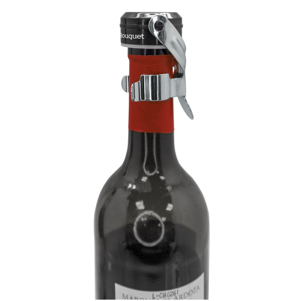Tapón hermético metálico para vino y champán
