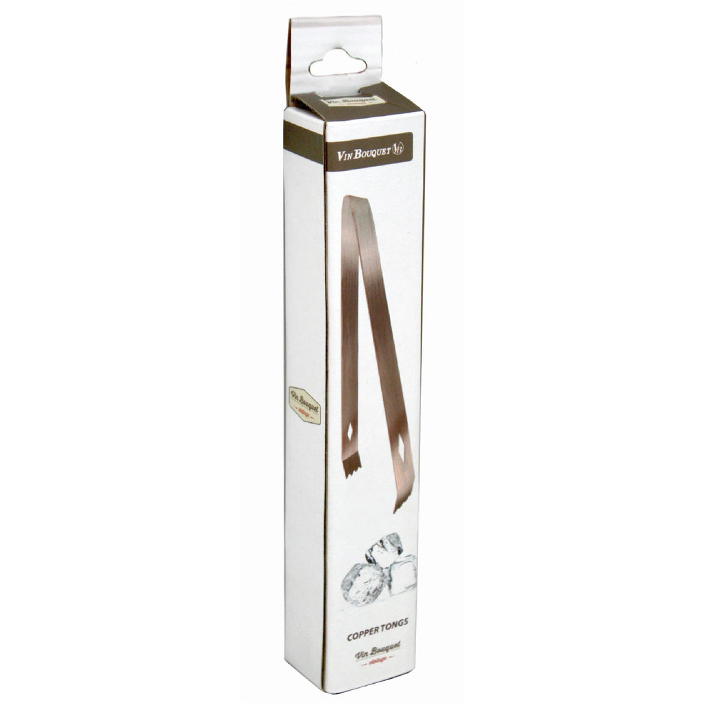Pinzas para hielo acabado cobre vintage