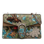 Medium GG Supreme Blooms and Bee Dionysus Shoulder Bag