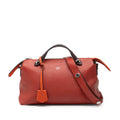 Medium Bicolor Leather By The Way Satchel