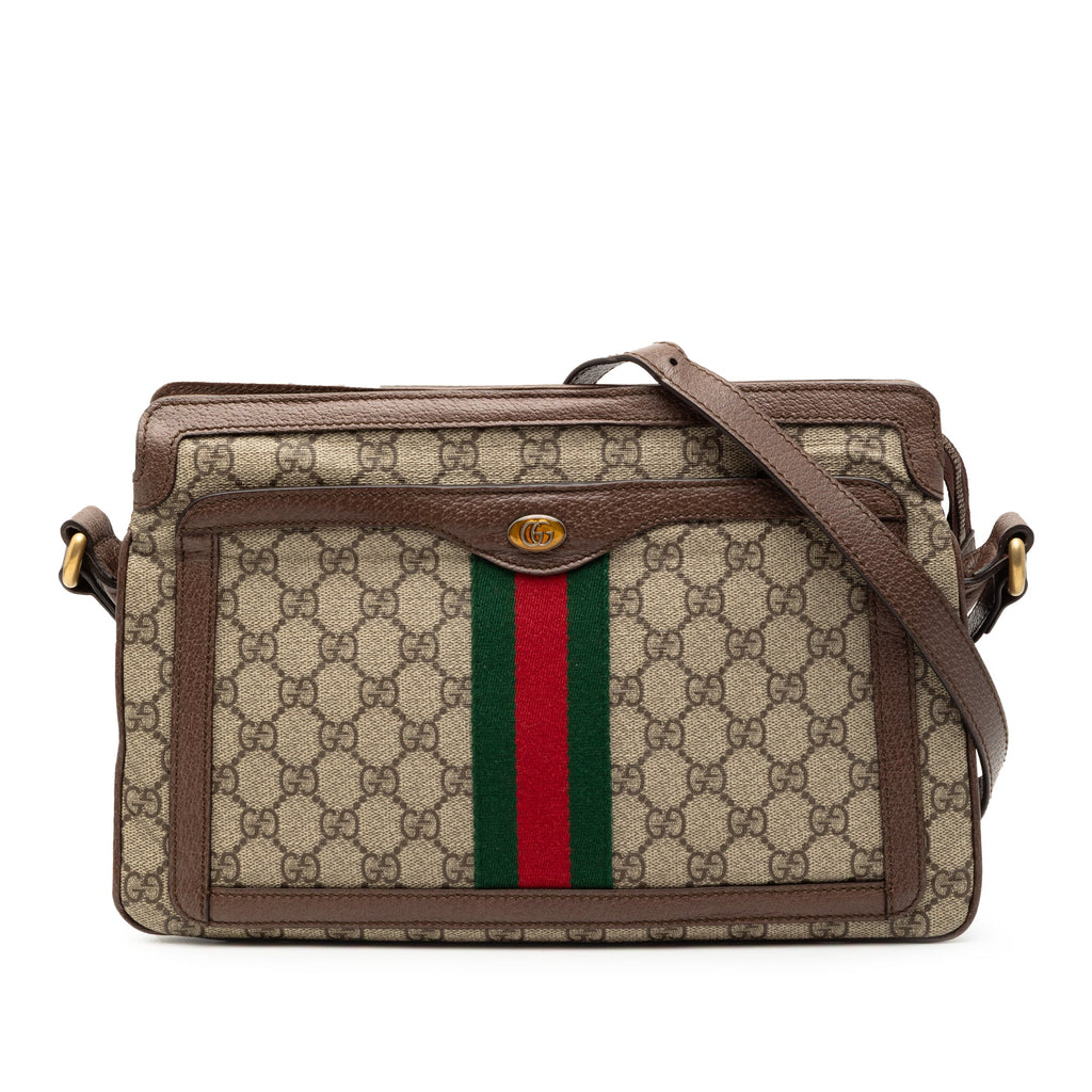 Medium GG Supreme Web Ophidia Crossbody