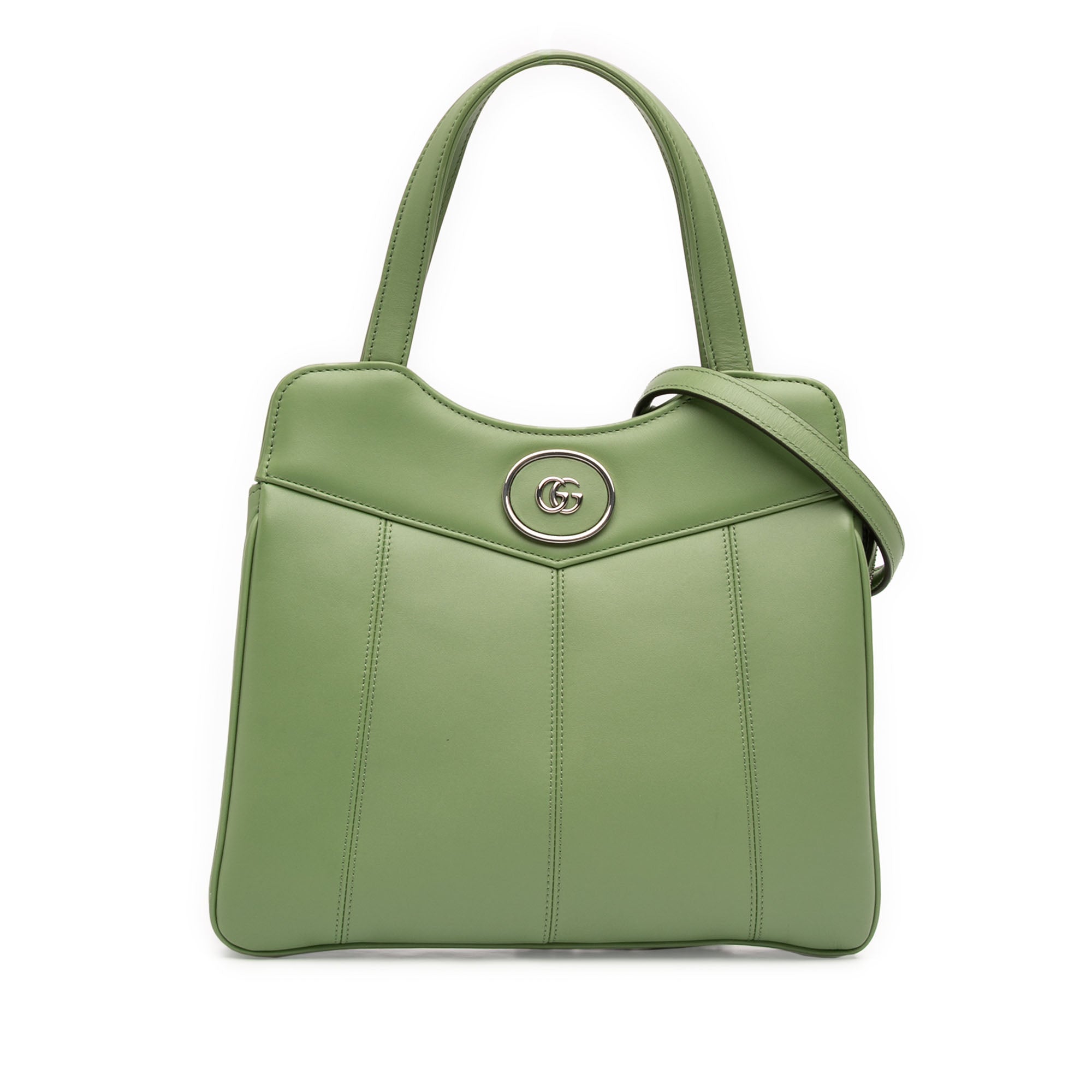 Small Leather Petite GG Tote