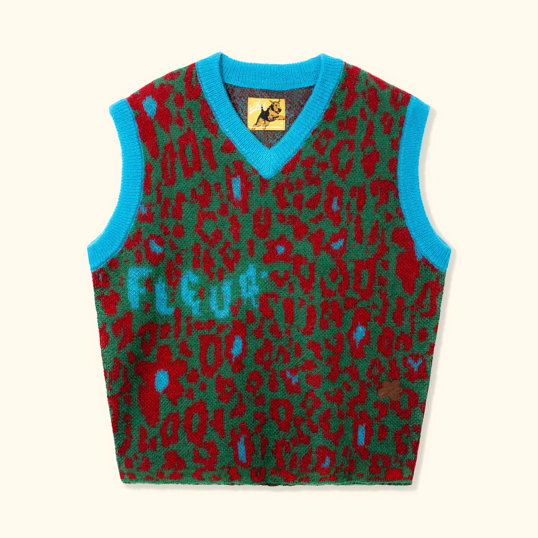Fleur Camo Sweater Vest RGB