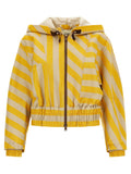 Fendi Pequin Jacket — Yellow