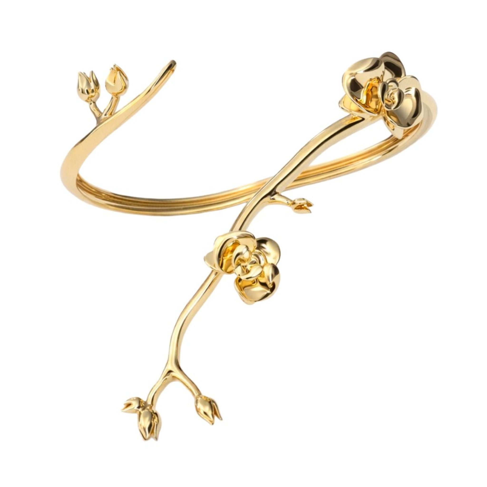 Gold Floralis Bracelet - AFlora Collection
