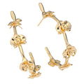 Gold Floralis Hoop - AFlora Collection
