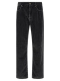 Fendi Velvet Trousers — Gray