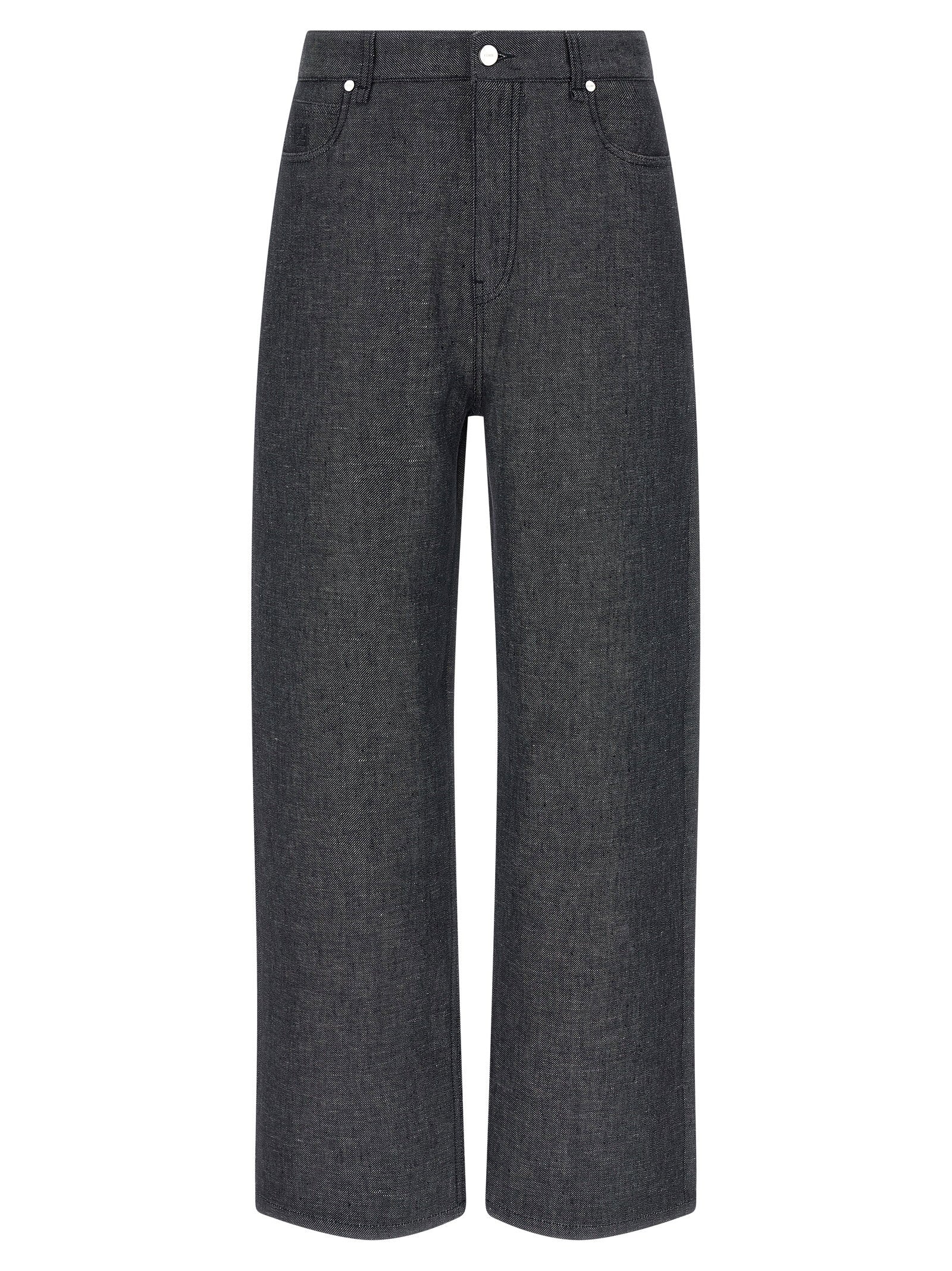 Fendi FF Selleria Jeans — Charcoal
