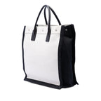 Linen Rive Gauche North South Tote