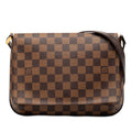 Damier Ebene Musette Tango Long Strap