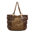 Tessuto and Nappa Gaufre Tote