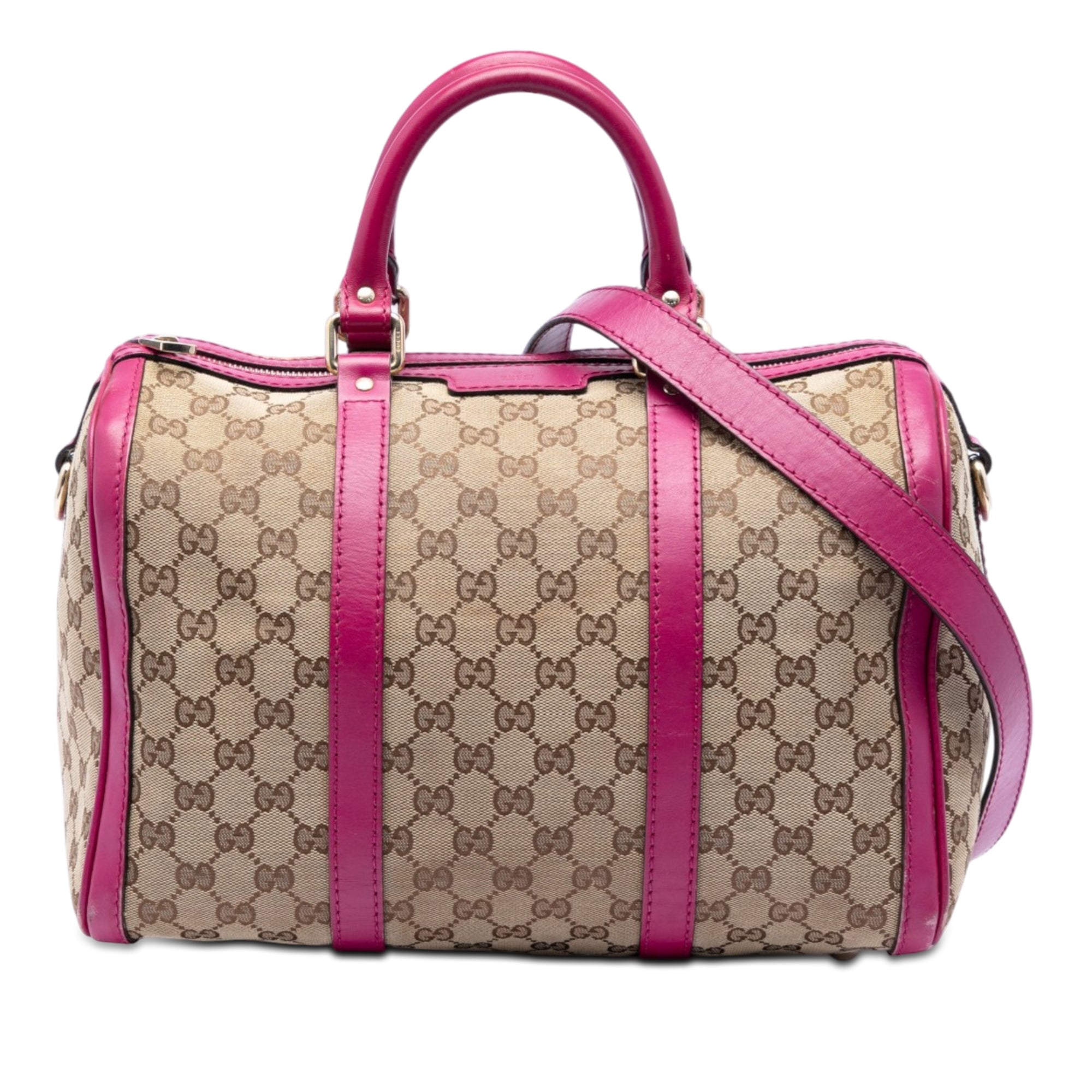 Medium GG Canvas Joy Boston Bag