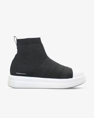 Women's Foam Y 01 White-Black Everyday Sneakers