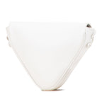 Smooth Calfskin Logo Triangle Crossbody