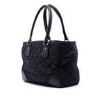 Paris New York Quilted Nylon Tote