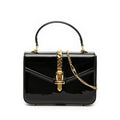 Mini Patent Sylvie 1969 Top Handle Bag