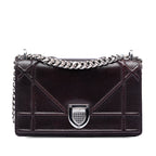 Mini Grained Calfskin Diorama Flap