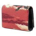 Small Embroidered Canvas Palm Tree Monogram Kate Crossbody