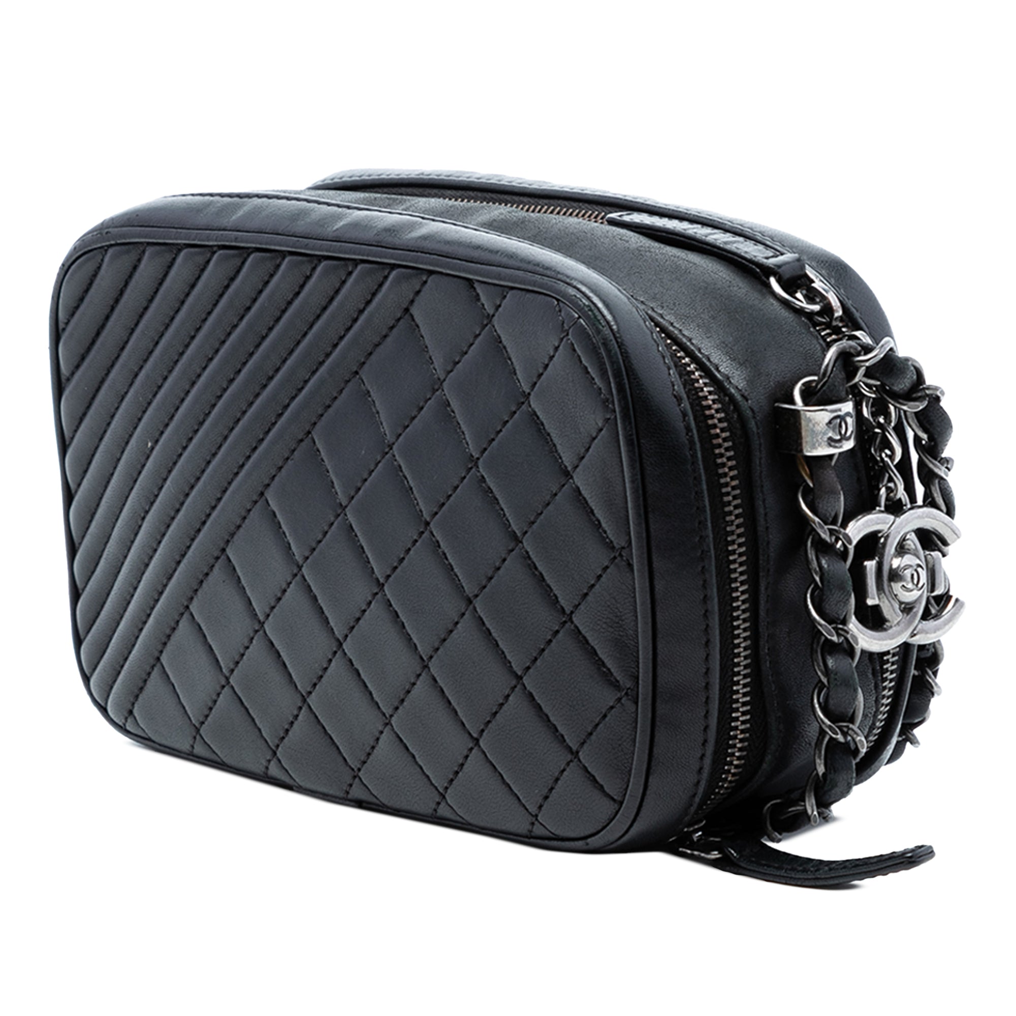 Mini Quilted Lambskin Coco Boy Camera Bag
