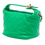 Small Quilted Lambskin Perfect Meeting Hobo