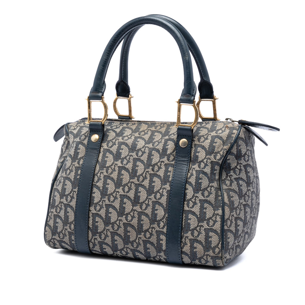Small Diorissimo Trotter Canvas Boston Bag