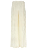 Fendi Bouquet Trousers — Cream