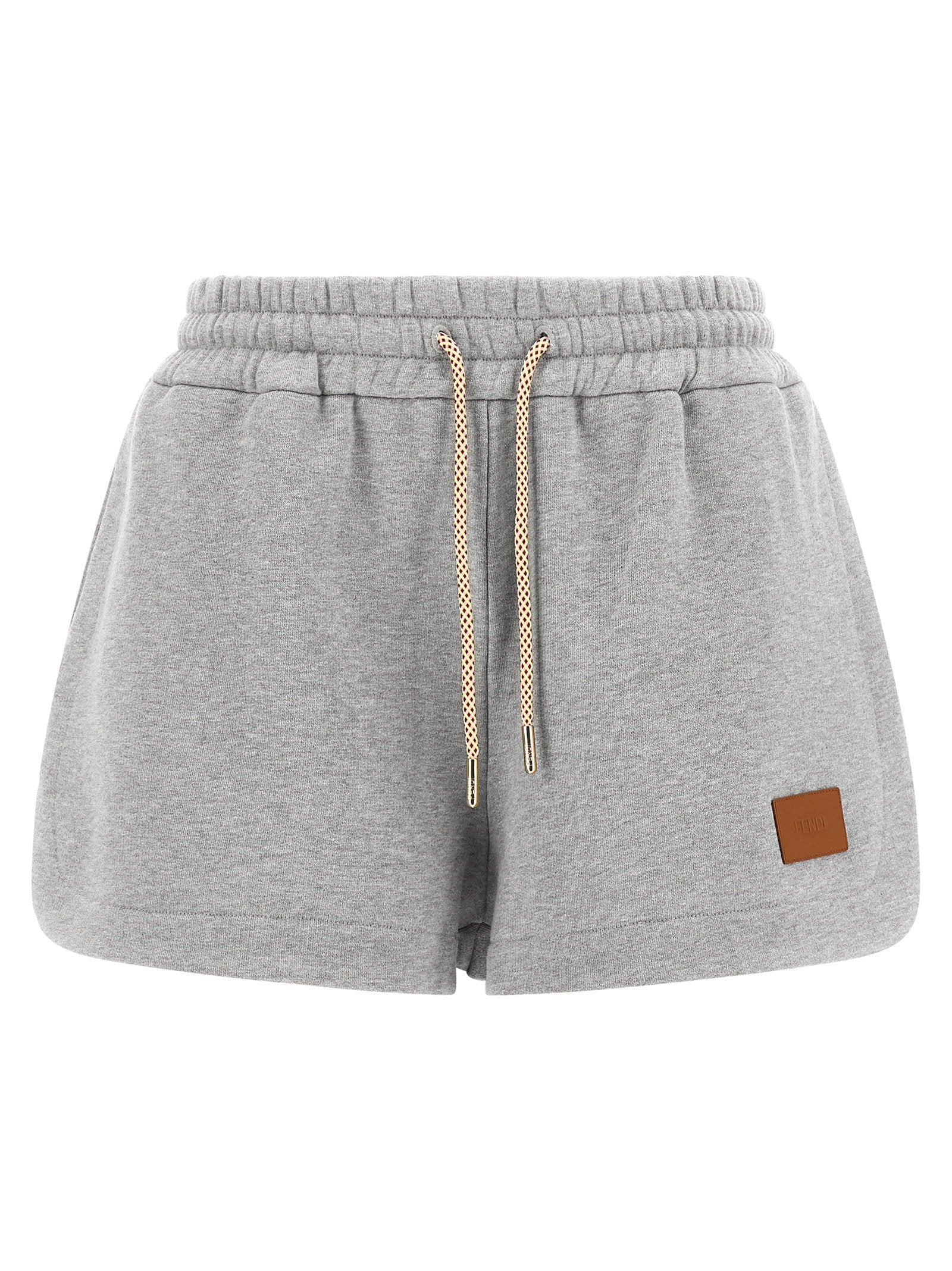 Fendi Essentia Shorts — Gray