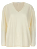Max Mara Freccia Sweater — Cream