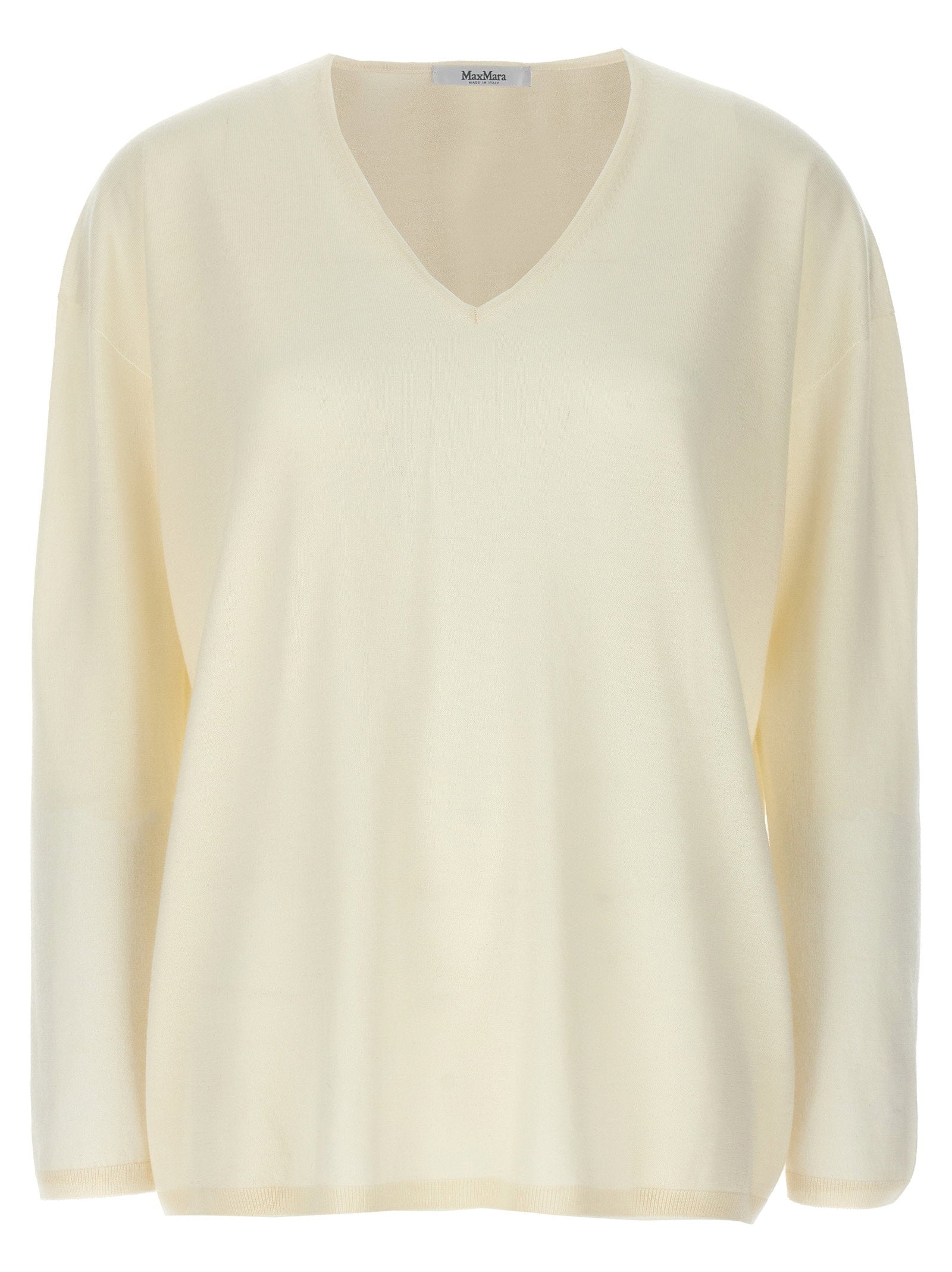 Max Mara Freccia Sweater — Cream