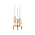 Brass Triple Candleholder