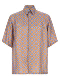 Fendi Net Shirt — blue