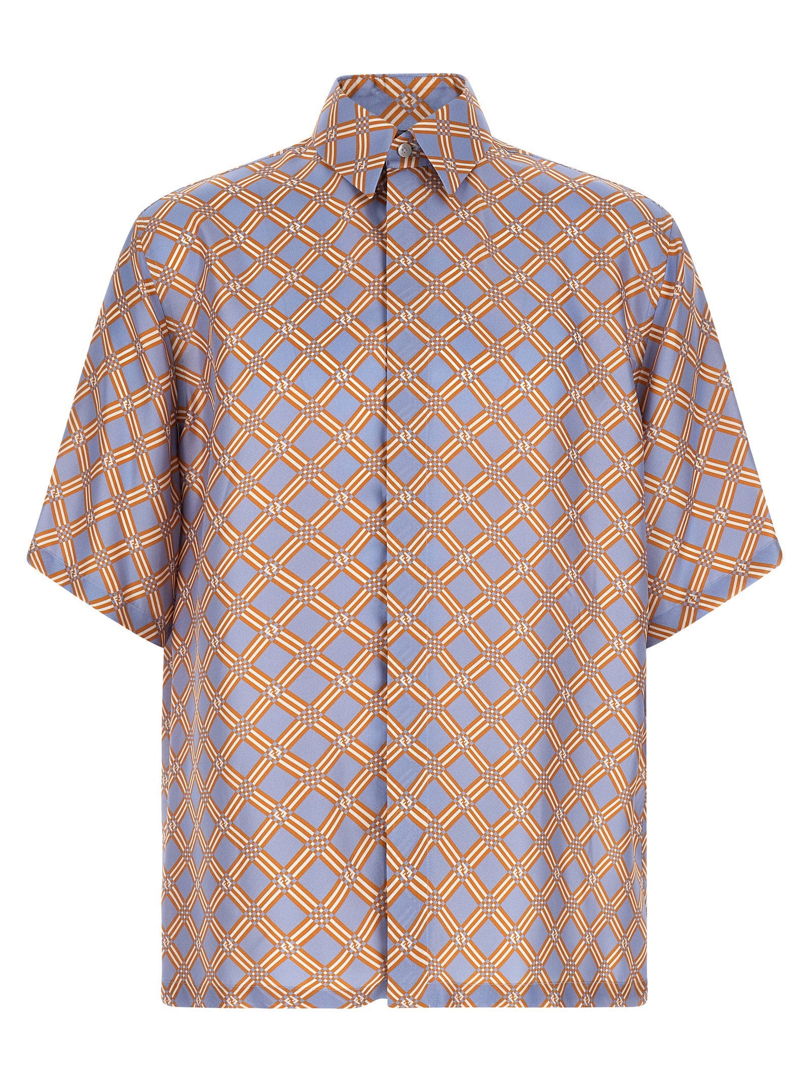 Fendi Net Shirt — blue
