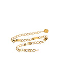 Gold Plated CC Medallion Chain Belt