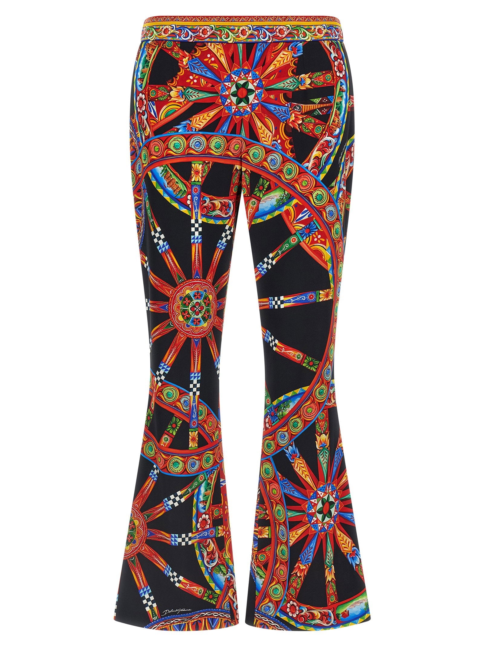 Dolce & Gabbana Carretto Trousers — Black