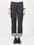 Thom Browne Japanese Selvedge Denim Jeans — Navy