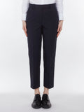Thom Browne Crease-Resistant Cotton Trousers — Navy