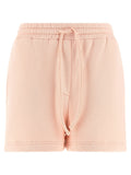 Dolce & Gabbana Brushed Cotton Terry Jogger Shorts — Pink