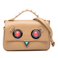 Micro Leather Hypnoteyes Double Baguette Satchel