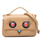 Micro Leather Hypnoteyes Double Baguette Satchel