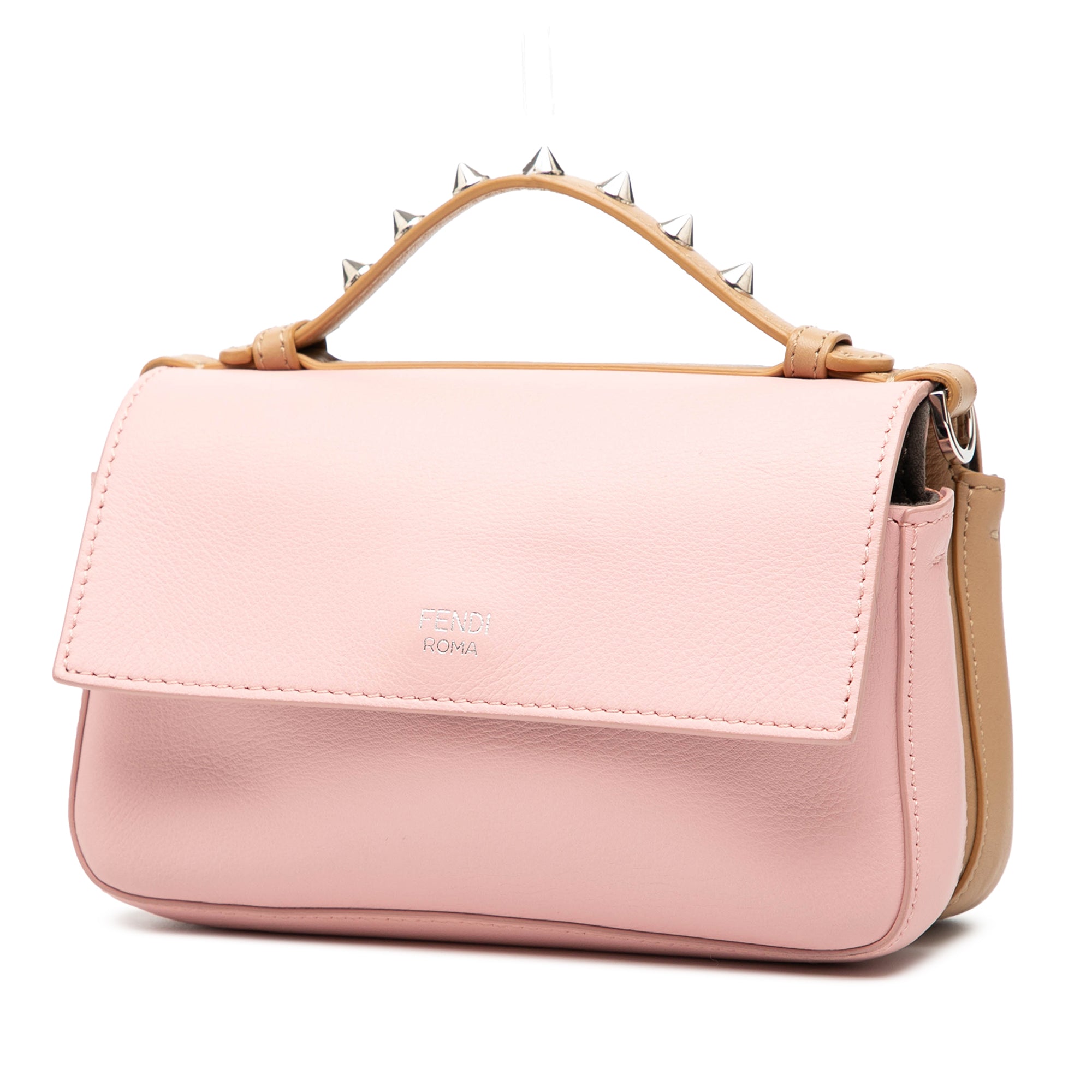 Micro Leather Hypnoteyes Double Baguette Satchel